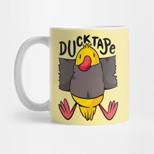 Duck Tape // Funny Duct Tape Joke // Cute Duck Cartoon Mug